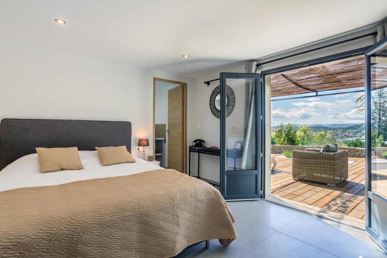 Villa Domitia Chambre D'Hotes Luberon บอนนิเยอ ภายนอก รูปภาพ