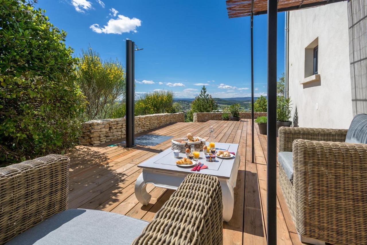 Villa Domitia Chambre D'Hotes Luberon บอนนิเยอ ภายนอก รูปภาพ