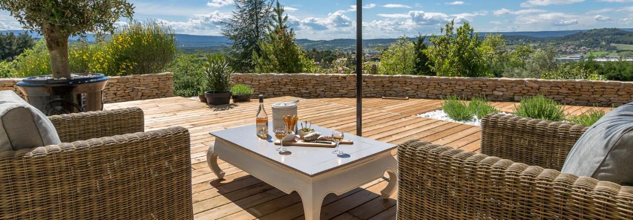 Villa Domitia Chambre D'Hotes Luberon บอนนิเยอ ภายนอก รูปภาพ