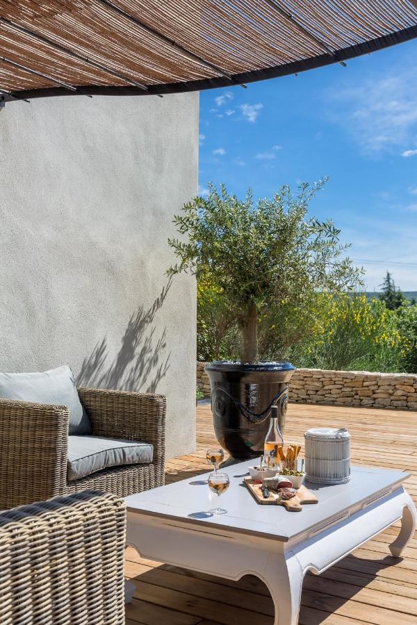 Villa Domitia Chambre D'Hotes Luberon บอนนิเยอ ภายนอก รูปภาพ